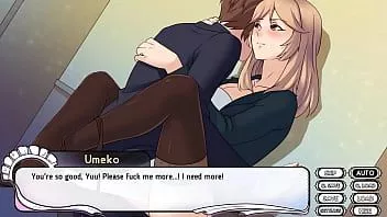 Reproducir Maid mansion - umeko sex cg escena 2 (contra la pared)