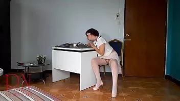 play अपस्कर्ट भ्रष्ट सचिव. विंटेज sexretary. कोई जाँघिया कार्यालय ,. नग्न कार्यालय.