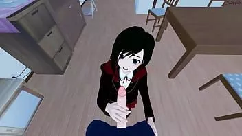 play Pov cazzo rubino rosa prima di darle un creampie a pecorina. rwby hentai.
